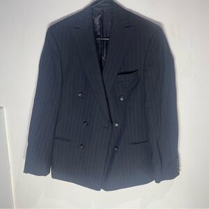 Hugo Boss Dark Pinstripe Suit Jacket